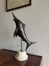 Bronze-Skulptur „Springender