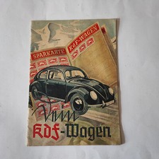 Dein Kdf Wagen 1939 prospekt