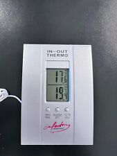 Infactory Innen-/ Außenthermometer mit LCD Display in grau Thermometer