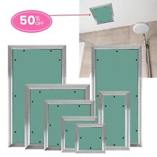 Reinigungsklappe Gipsfaserplatten mit AluRahmen Revisionstüre Trockenbau *