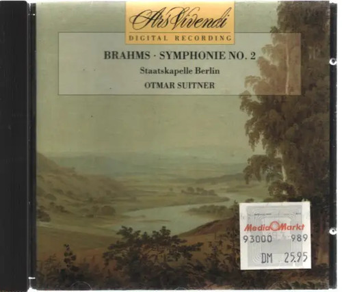 Brahms sinfonie 2 - cd, nr.