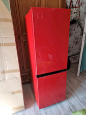 Kühl-/Gefrierkombination HKGK14349CR rot 143 x 49,5 x 56,2