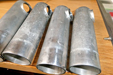 4 gebrauchte  Melkbecherhülsen für Westfalia BIO- Milker Melkzeug