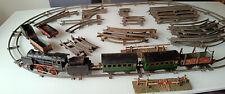 BING Spur0 Eisenbahn Uhrwerk Lok Märklin Kraus Waggon Schienen Weichen Schranken