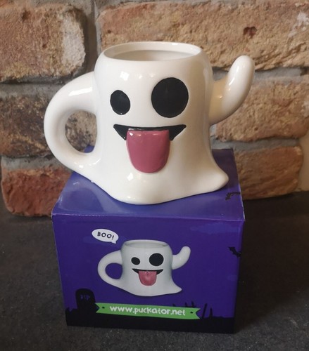 Neu weiß geist tasse groß - weiß,