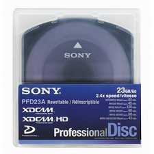 Sony PFD23 XDCAM 23GB Disc. 5x