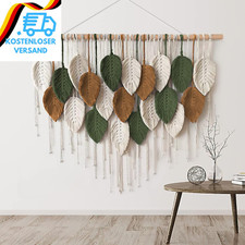 Weldomcor Großer Wandbehang Wandteppich, Boho Makramee Gewebte Handgemachte Quas