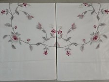 Besticktes Bettwäsche Set aus