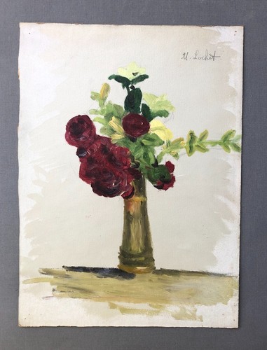 Stillleben mit blumenstrauß - stillleben,