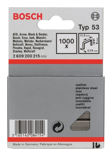 Bosch zubehör line - typ, 53