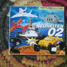GRAUPNER NEUHEITEN KATALOG 2002 MIT PREISLISTE -- RARITÄT!!