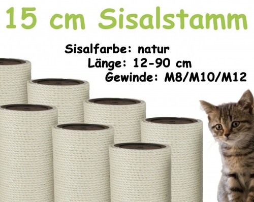 Sisalstamm ersatzstamm - 15, cm