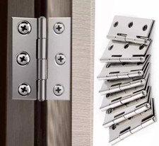 20x Edelstahl Scharniere Klavierband Scharnier Schrank Türband Klapp Scharniere