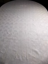 Tischdecke Damast 2m40 X 1m70