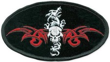 SKULL TOTENKOPF TRIBAL PATCH