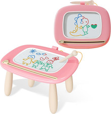 Kikidex Kleinkinder Spielzeug Alter 1-3, Magnetisch Zeichenbrett, Mädchen Spielz