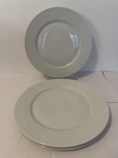 4 Ikea Susan Pryke 356+ weiß große Speiseteller 12,75 Zoll