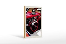 Holzschild Reise 12x18 cm