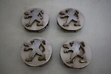 4 x Nabendeckel Felgendeckel Peugeot 307 Kunststoff verchromt 9639098380 421046
