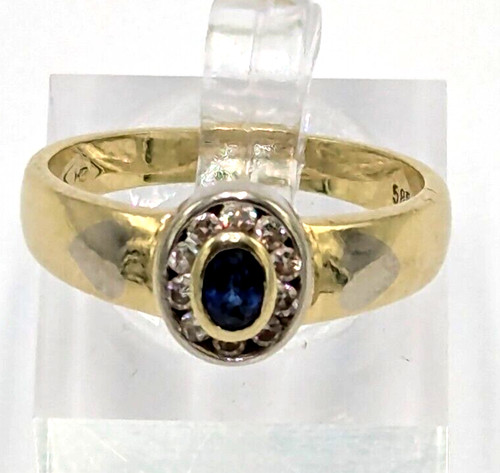 Eleganter saphir ring - saphir,