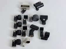 14x Vintage Mikrofon Halterung / Microphone Clip 