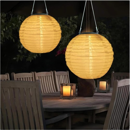 Solar led lampions - led,