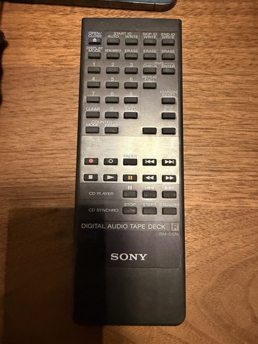 Sony d57a dat tape - dat, deck