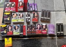 Haarfarbe - riesen Paket, schwarz,blauschwarz,dunkelbraun,schwarzbraun,violett