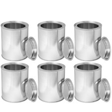 6 Dosen mit Deckel für