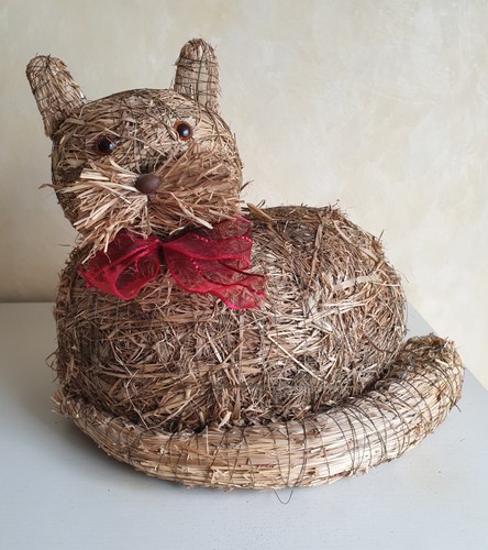 Vintage deko katze aus - vintage,