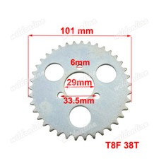 T8F 38 Tooth Kette Hinteres