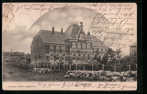 Ansichtskarte grimmen das - ansichtskarte, grimmen,