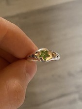 Y2k Gems Ring Stern  Vintage 925 Sterling Silber