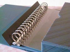 LINDNER Kassetten-Ringbinder 18-Loch mit Schutzkassette - Sehr guter Zustand