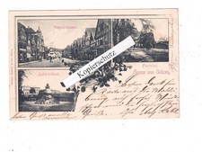 AK Gruss aus Uelzen, 3 Ansichten, 1898