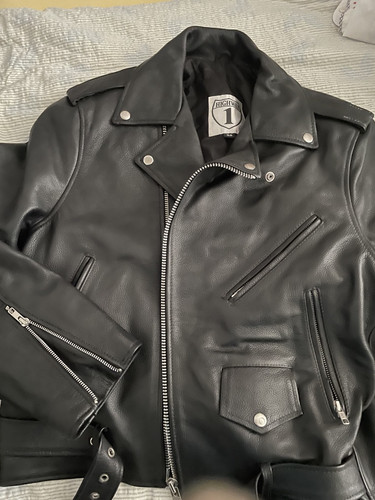 Bikerjacke highway leder - highway, 1