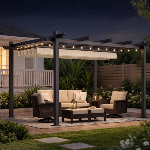 Gunji gartenpavillon pergola - gartenpavillon,