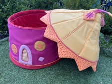 HABA Zirkuszelt XXL Aufbewahrung rund mit Deckel Top