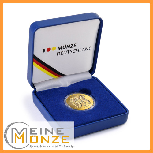 Euro goldmünze 2025 luchs - euro,