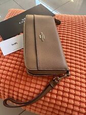 COACH Xxl PORTEMONNAIE LIGHT ‼️SADDLE 350€ KALBSLEDER‼️