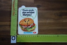 Alter Aufkleber Restaurant Imbiss Grill NORDSEE (OB)