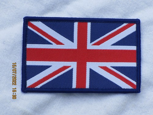 Union jack 50x80mm farbig - union, 50x80mm,