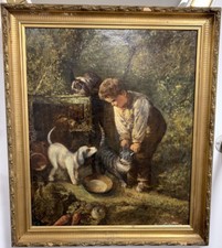 Jules Dhotretiz - Ölgemälde