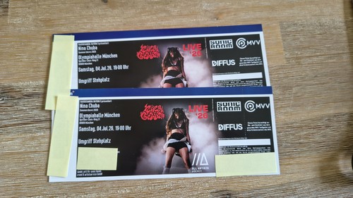Tickets nina chuba münchen - tickets,