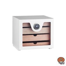 Angelo Humidor Schrank, weiß, für ca. 55 - 65 Zigarren
