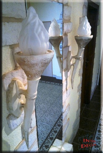 Wandlampe wandleuchte fackel - wandlampe,