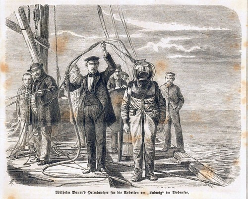 Wilhelm bauers helmtaucher - bauers,