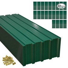 22x Profilblech 10m² Trapezblech Blech Metall Dachblech Dach Platten Stahlblech