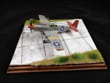 Diorama Flugplatz Betonpiste