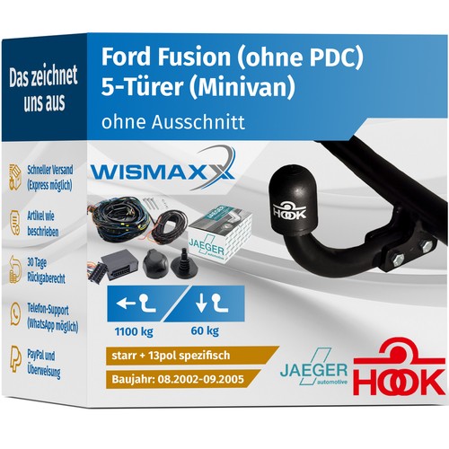 Anhängerkupplung für ford - anhÄngerkupplung,